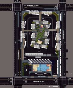 Temporary Terminal Traffic Flow Diagram