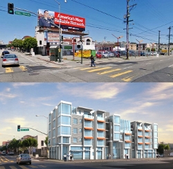 299 Valencia, before and after.